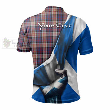 Carnegie Tartan Polo Shirt with Family Crest Scotland Patriotic Style - Tartan Vibes Clothing