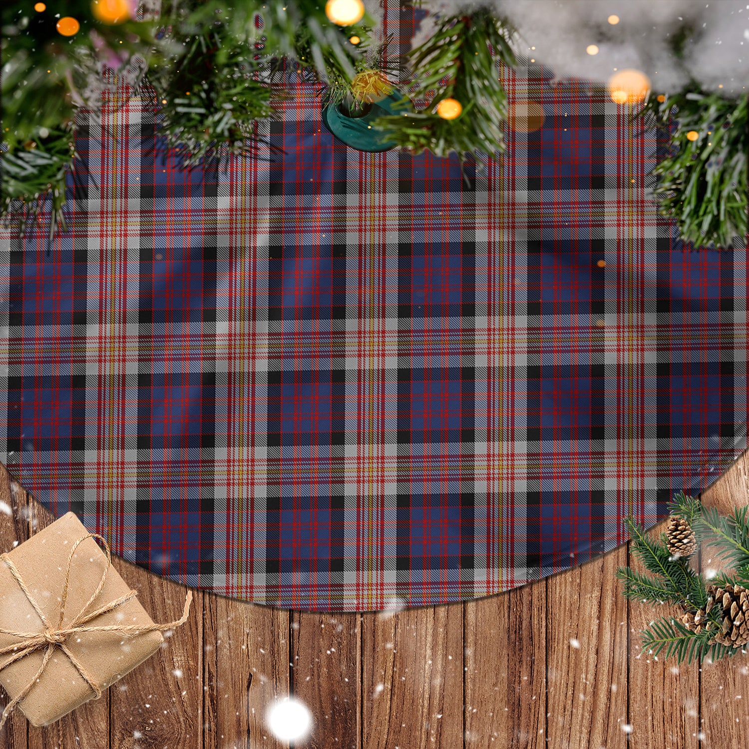 Carnegie Tartan Christmas Tree Skirt - Tartan Vibes Clothing