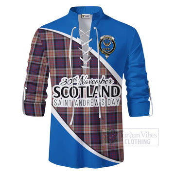 Carnegie Family Crest Tartan Ghillie Kilt Shirt Celebrate Saint Andrew's Day in Style - Tartan Vibes Clothing