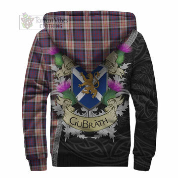 Carnegie Tartan Family Crest Sherpa Hoodie Lion Rampant Royal Thistle Shield Celtic Inspired - Tartan Vibes Clothing