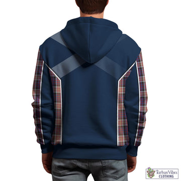 Carnegie Tartan Hoodie with Family Crest and Scottish Thistle Vibes Sport Style - Tartan Vibes Clothing