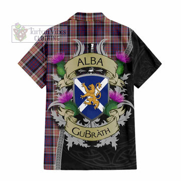 Carnegie Tartan Family Crest Hawaiian Shirt Lion Rampant Royal Thistle Shield Celtic Inspired - Tartan Vibes Clothing