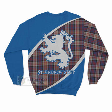 Carnegie Family Crest Tartan Sweatshirt Celebrate Saint Andrew's Day in Style - Tartan Vibes Clothing