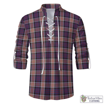 Carnegie Tartan Men's Scottish Traditional Jacobite Ghillie Kilt Shirt - Tartan Vibes Clothing