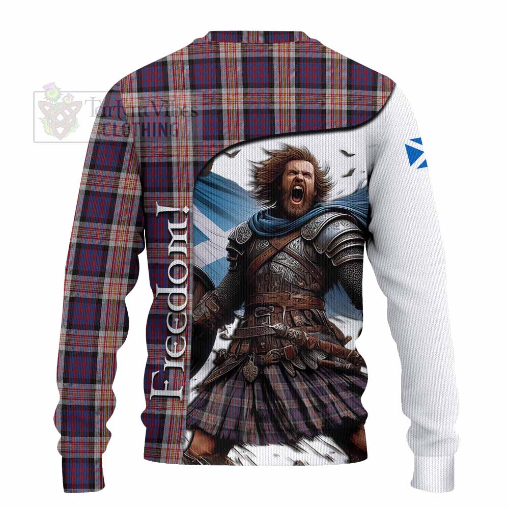 Carnegie Crest Tartan Knitted Sweater Inspired by the Freedom of Scottish Warrior - Tartan Vibes Clothing