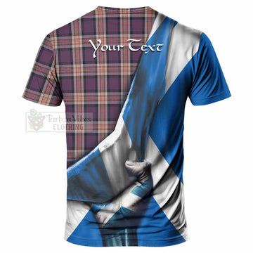 Carnegie Tartan T-Shirt with Family Crest Scotland Patriotic Style - Tartan Vibes Clothing