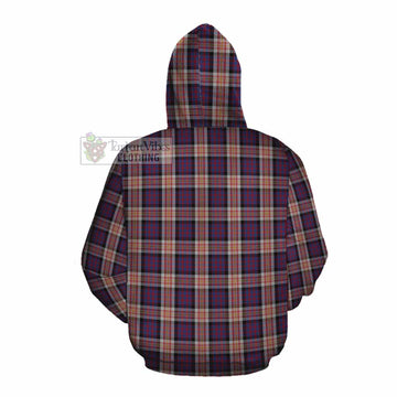 Carnegie Tartan Cotton Hoodie with Family Crest DNA In Me Style Pullover Hoodie - Tartan Vibes Clothing
