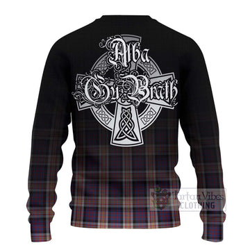 Carnegie Tartan Ugly Sweater Featuring Alba Gu Brath Family Crest Celtic Inspired - Tartan Vibes Clothing