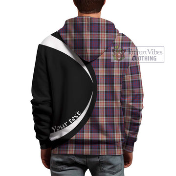Carnegie Tartan Hoodie with Family Crest Circle Style - Tartan Vibes Clothing