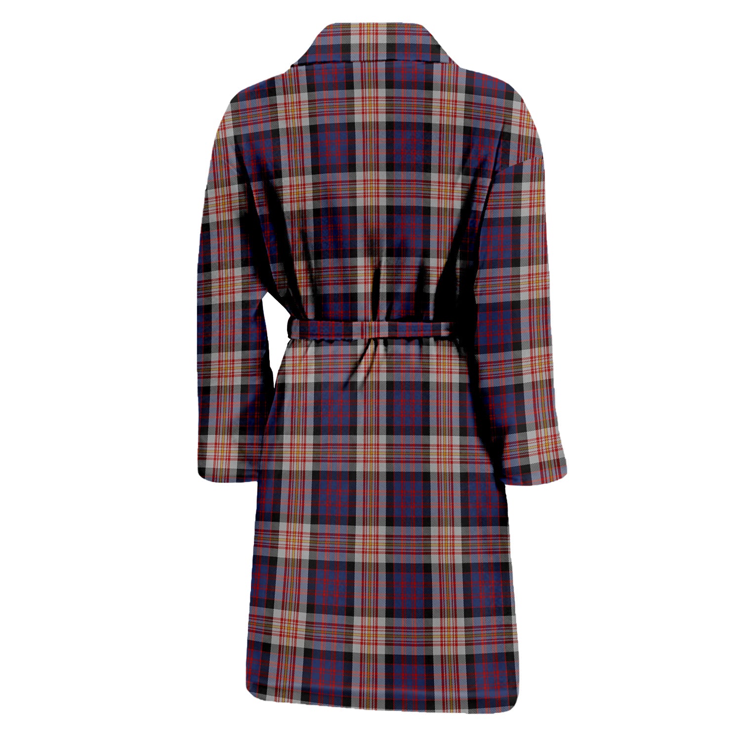 Carnegie Tartan Bathrobe with Family Crest - Tartan Vibes Clothing