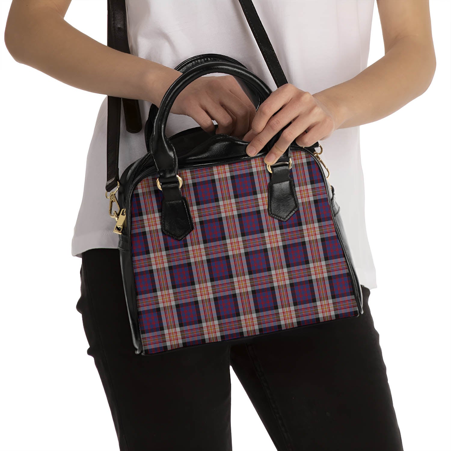 Carnegie Tartan Shoulder Handbags - Tartan Vibes Clothing