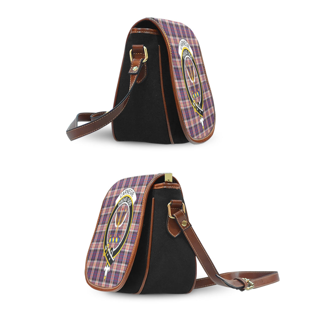 carnegie-tartan-saddle-bag-with-family-crest