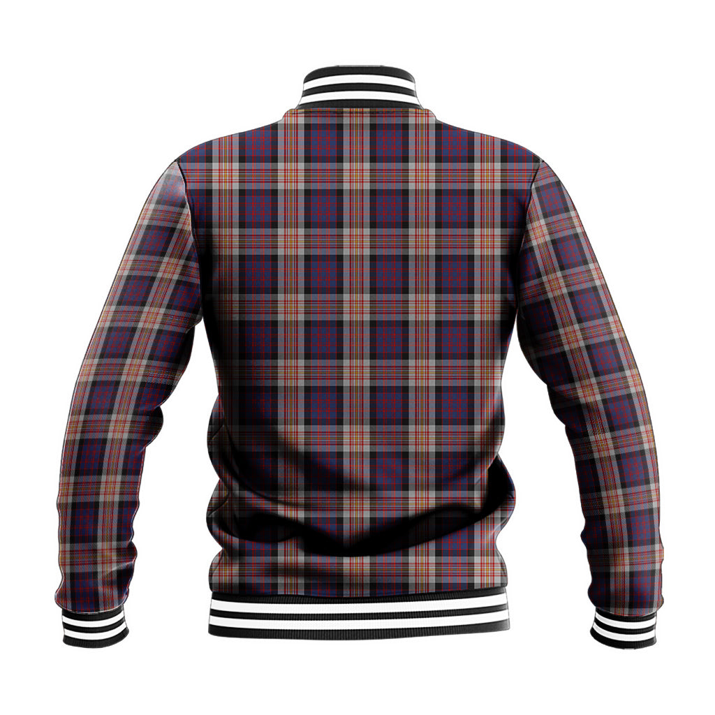 Carnegie Tartan Baseball Jacket with Family Crest - Tartan Vibes Clothing