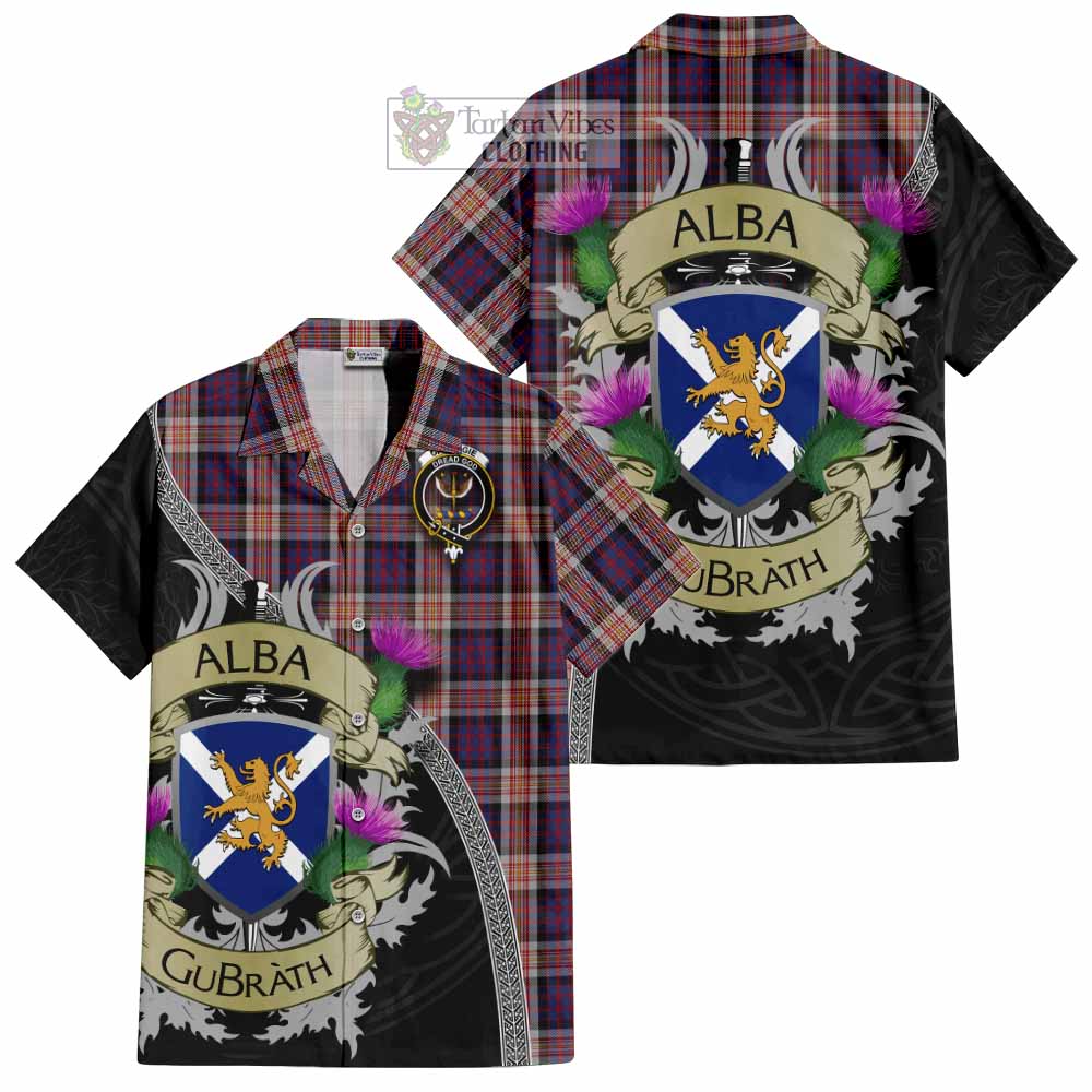 Carnegie Tartan Family Crest Hawaiian Shirt Lion Rampant Royal Thistle Shield Celtic Inspired - Tartan Vibes Clothing