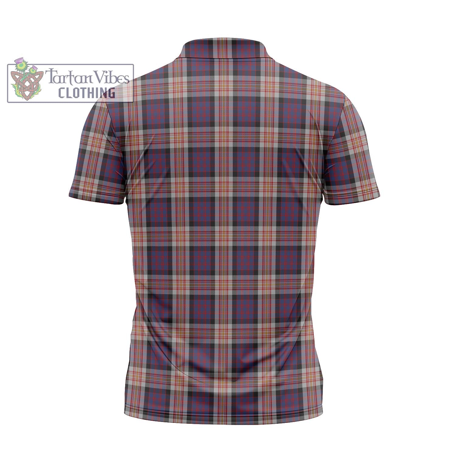 Carnegie Tartan Zipper Polo Shirt - Tartan Vibes Clothing