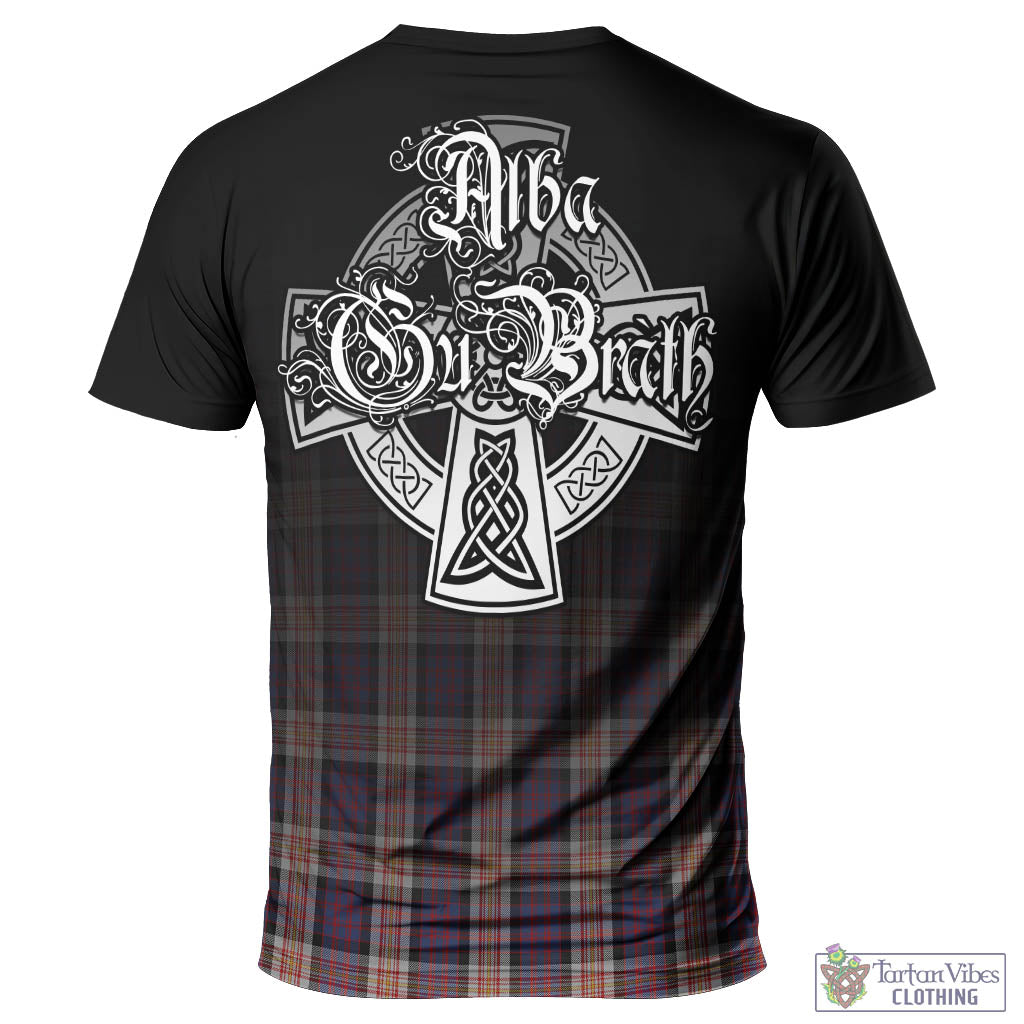 Carnegie Tartan T-Shirt Featuring Alba Gu Brath Family Crest Celtic Inspired - Tartan Vibes Clothing
