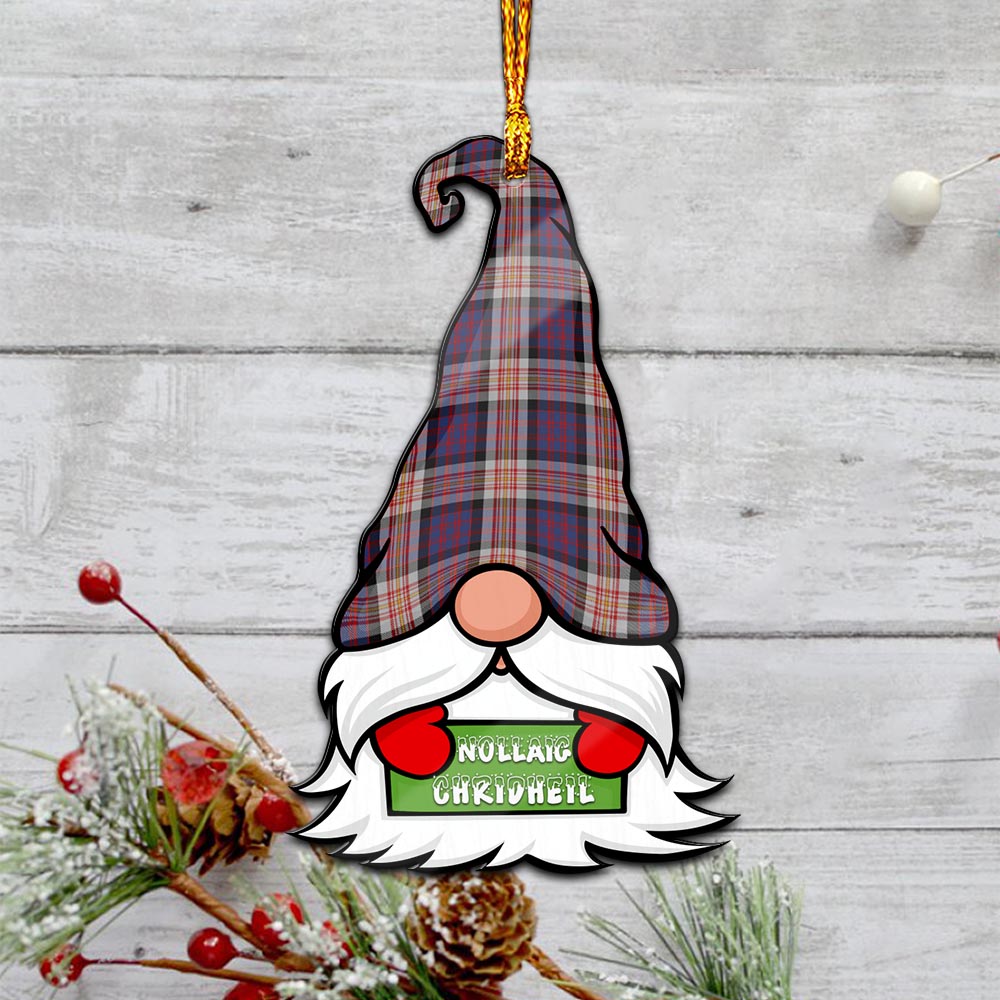 Carnegie Gnome Christmas Ornament with His Tartan Christmas Hat - Tartan Vibes Clothing