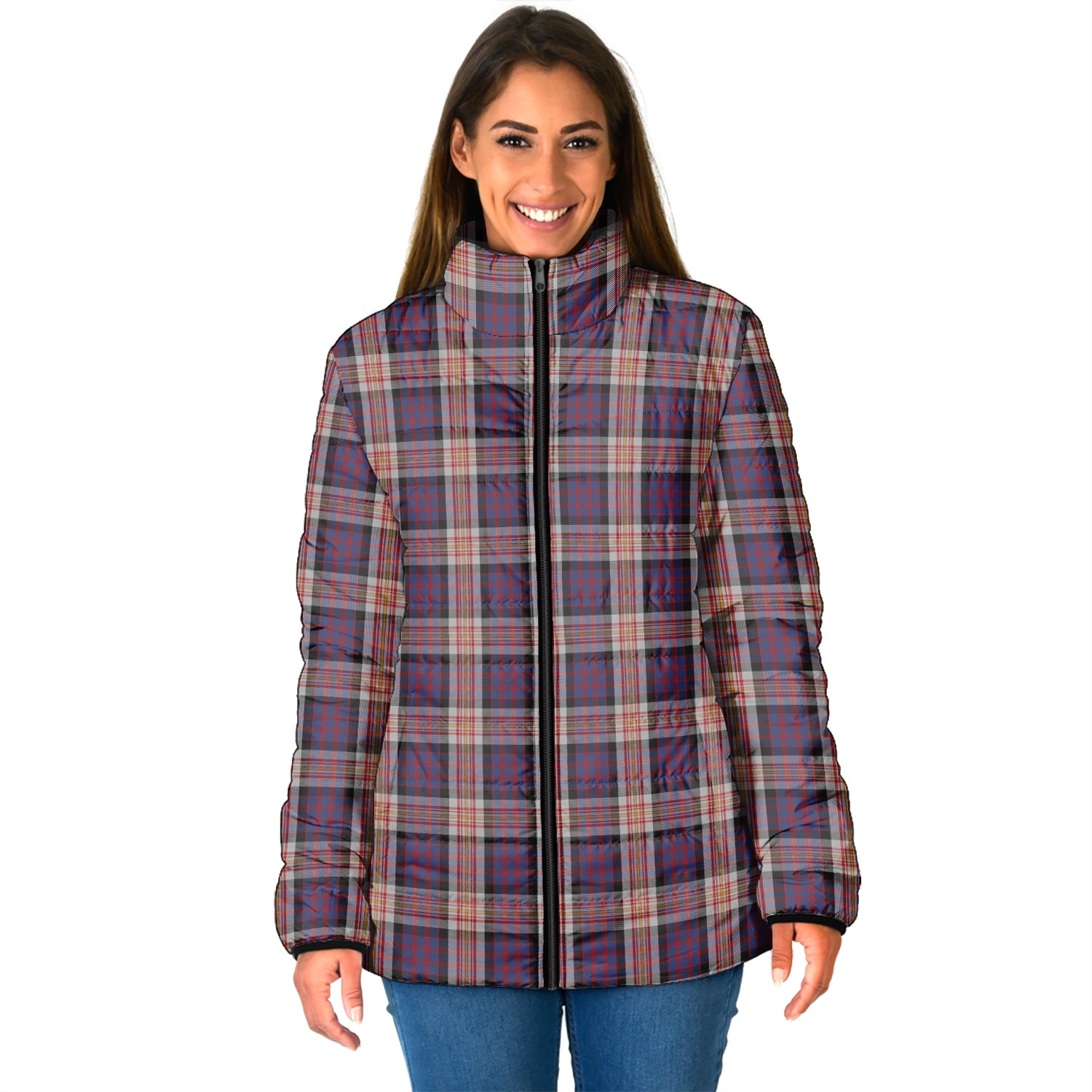 Carnegie Tartan Padded Jacket - Tartan Vibes Clothing