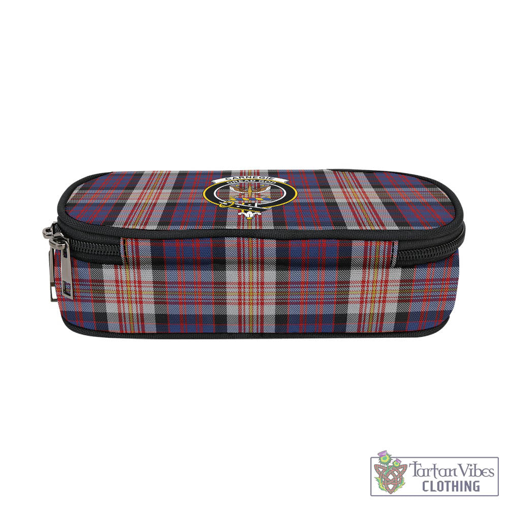Carnegie Tartan Pen and Pencil Case with Family Crest - Tartan Vibes Clothing