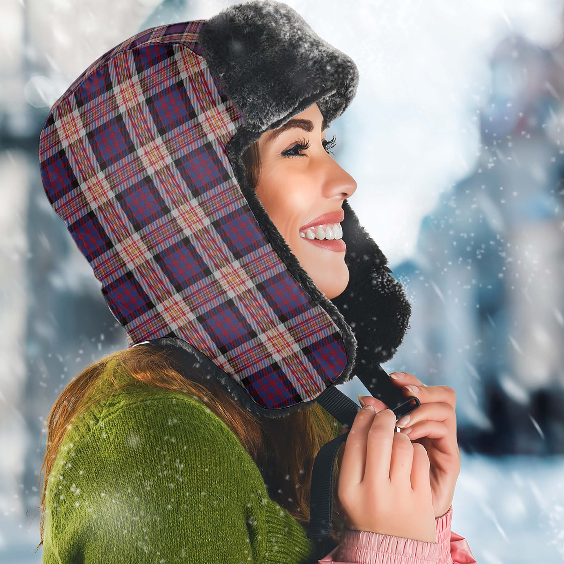 Carnegie Tartan Winter Trapper Hat - Tartan Vibes Clothing