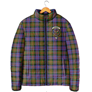 Carnegie Ancient Tartan Padded Jacket with Family Crest