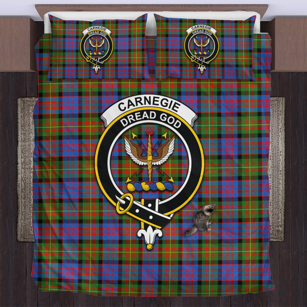 carnegie-ancient-tartan-bedding-set-with-family-crest