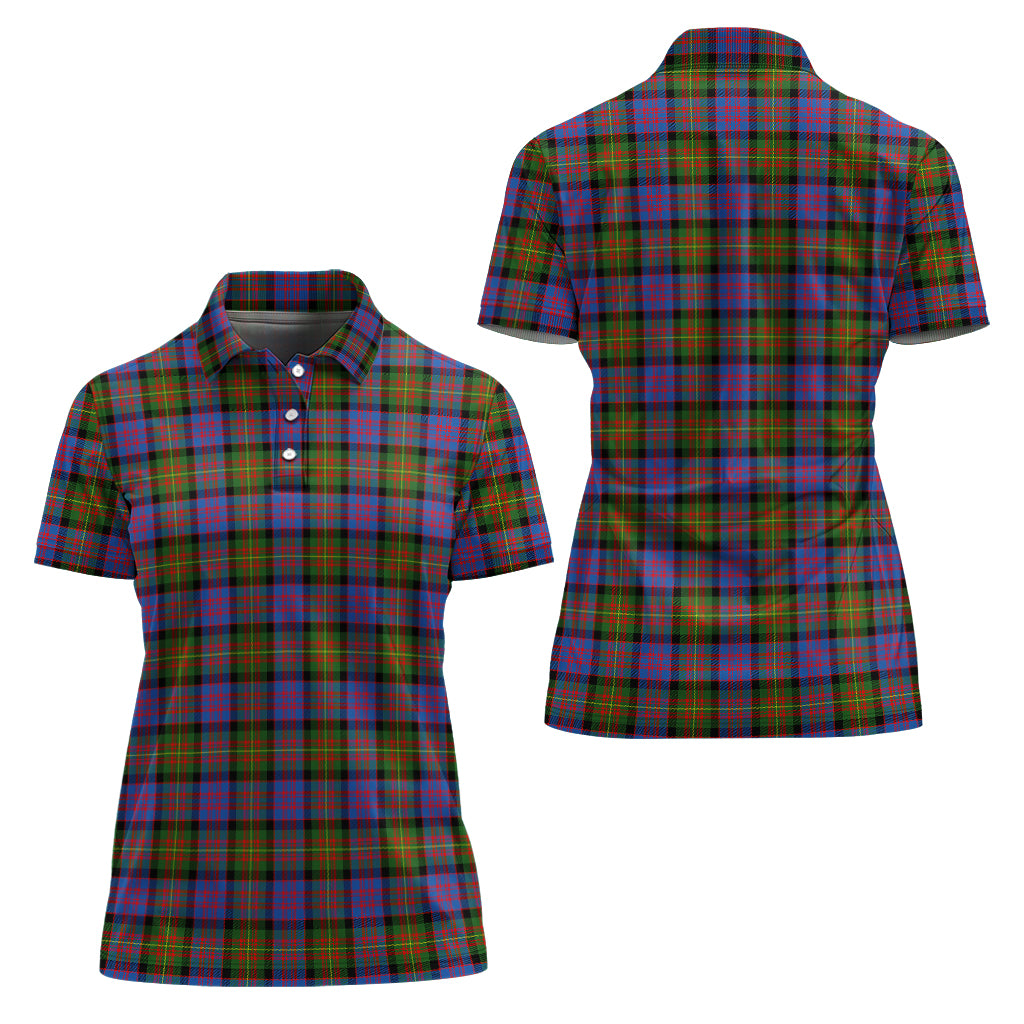 carnegie-ancient-tartan-polo-shirt-for-women