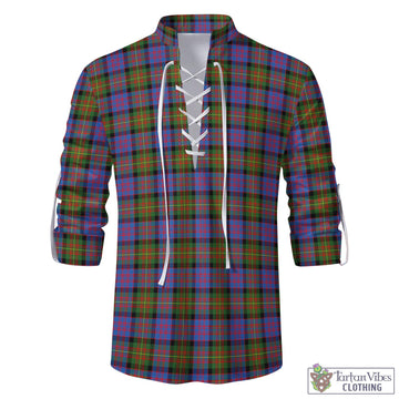 Carnegie Ancient Tartan Men's Scottish Traditional Jacobite Ghillie Kilt Shirt