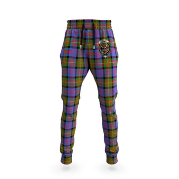 Carnegie Ancient Tartan Joggers Pants with Family Crest