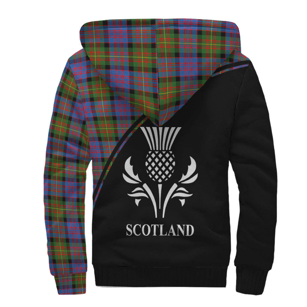 carnegie-ancient-tartan-sherpa-hoodie-with-family-crest-curve-style