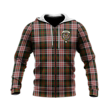 Carnegie Dress Tartan Knitted Hoodie with Family Crest