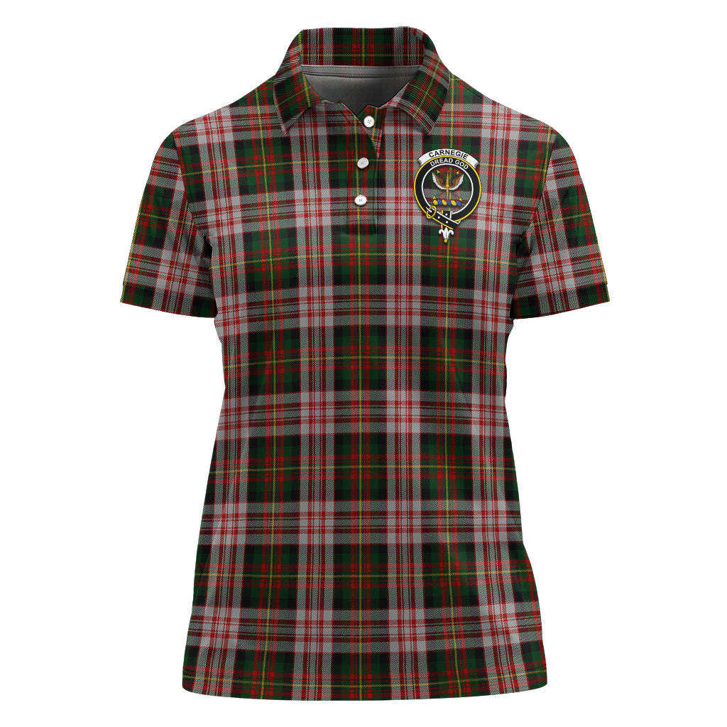 carnegie-dress-tartan-polo-shirt-with-family-crest-for-women