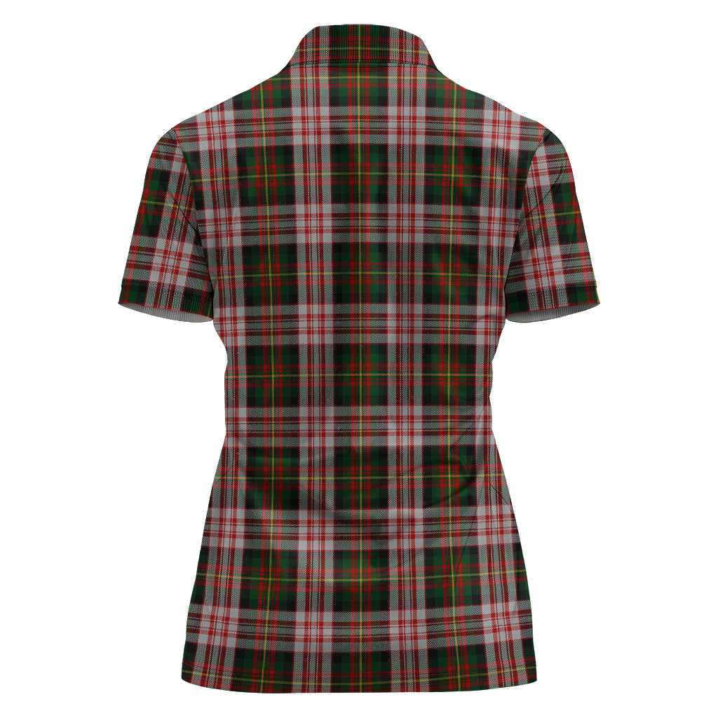 carnegie-dress-tartan-polo-shirt-with-family-crest-for-women