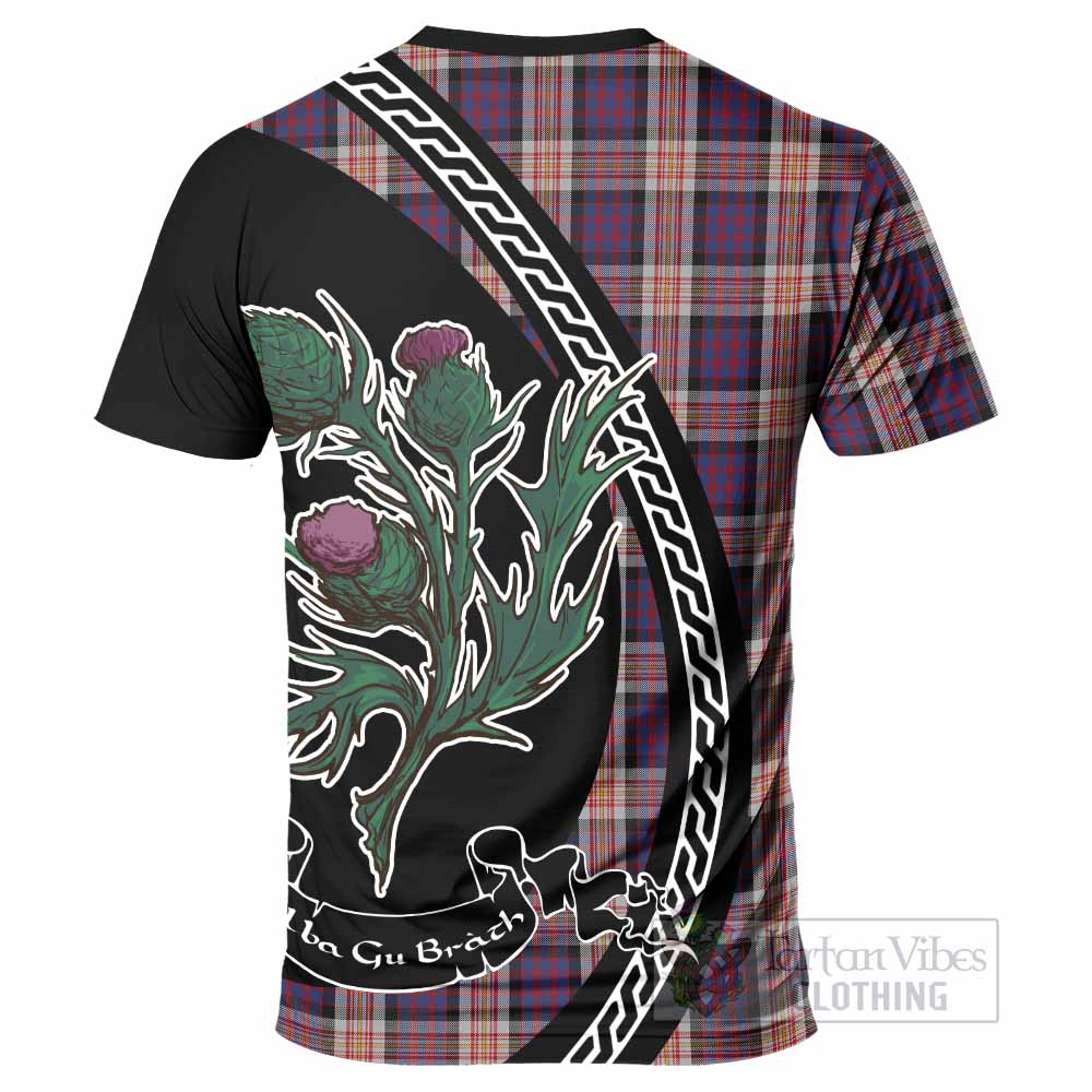 Carnegie Family Crest Tartan T-Shirt Alba Thistle Inspired - Tartan Vibes Clothing