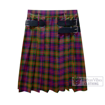 Carnegie Modern Tartan Men's Pleated Skirt - Fashion Casual Retro Scottish Kilt Style