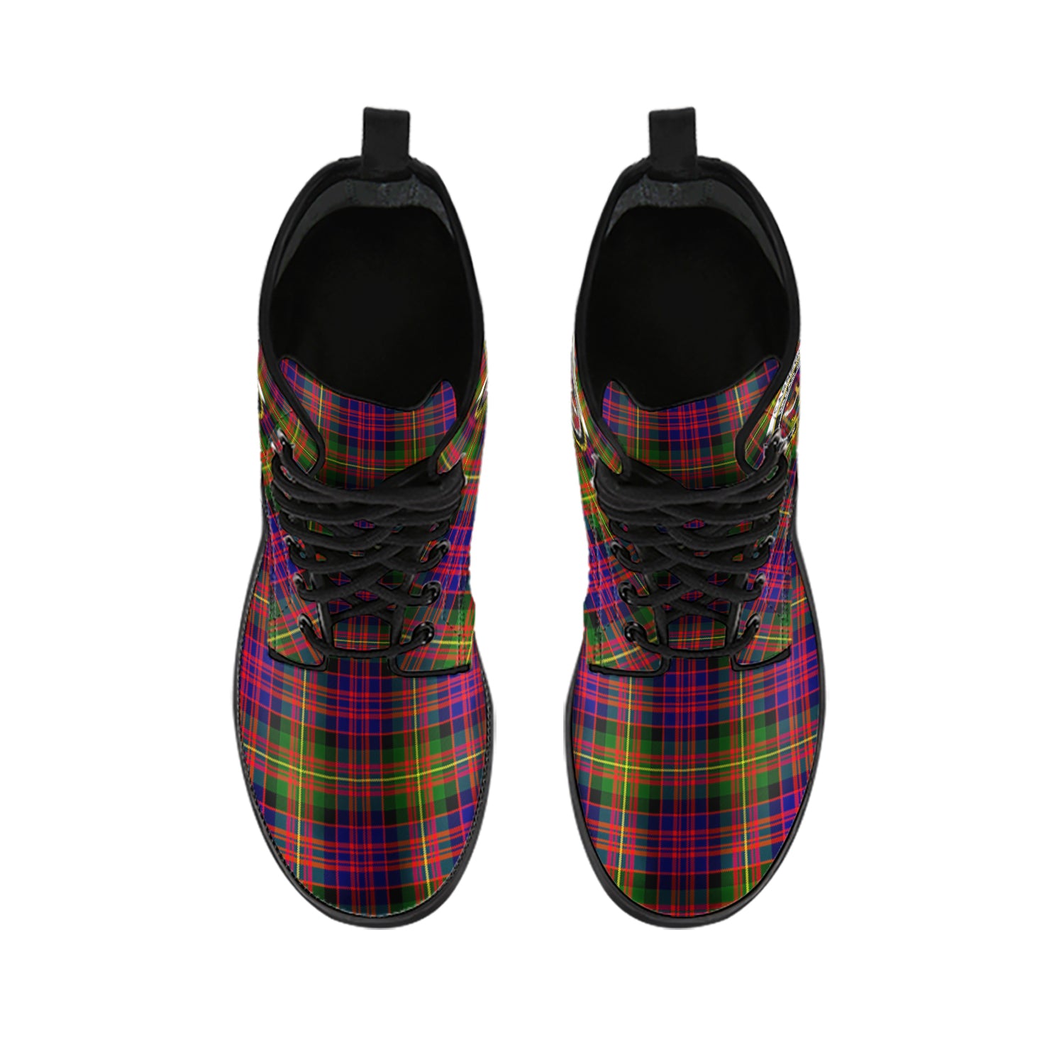carnegie-modern-tartan-leather-boots-with-family-crest