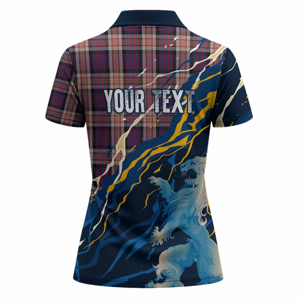 Carnegie Scotland Tartan Women Polo Shirt WC2026 Football - We'll Be Coming