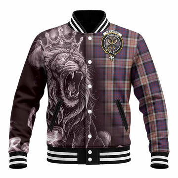 Carnegie Tartan Baseball Jacket Roaring Lion Heritage