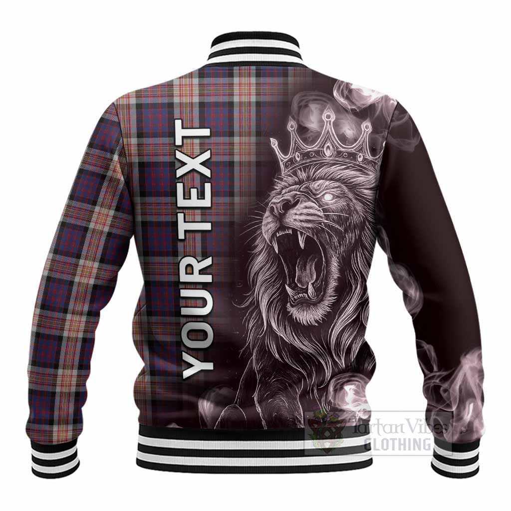 Carnegie Tartan Baseball Jacket Roaring Lion Heritage