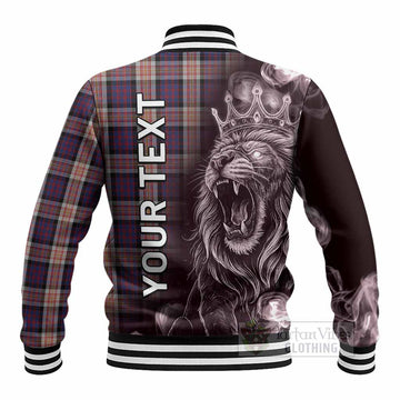 Carnegie Tartan Baseball Jacket Roaring Lion Heritage