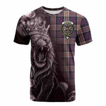 Carnegie Tartan Cotton T-shirt Roaring Lion Heritage