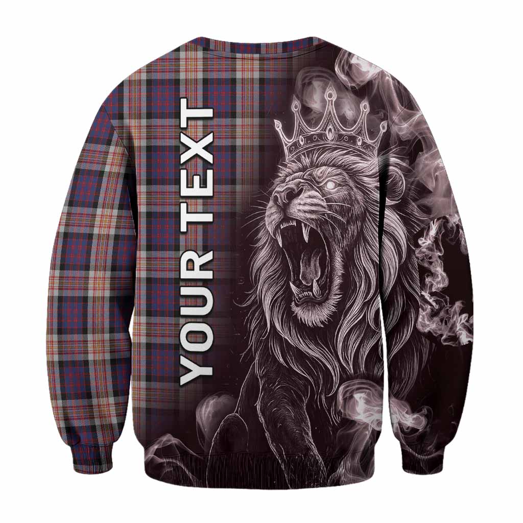 Carnegie Tartan Sweatshirt Roaring Lion Heritage