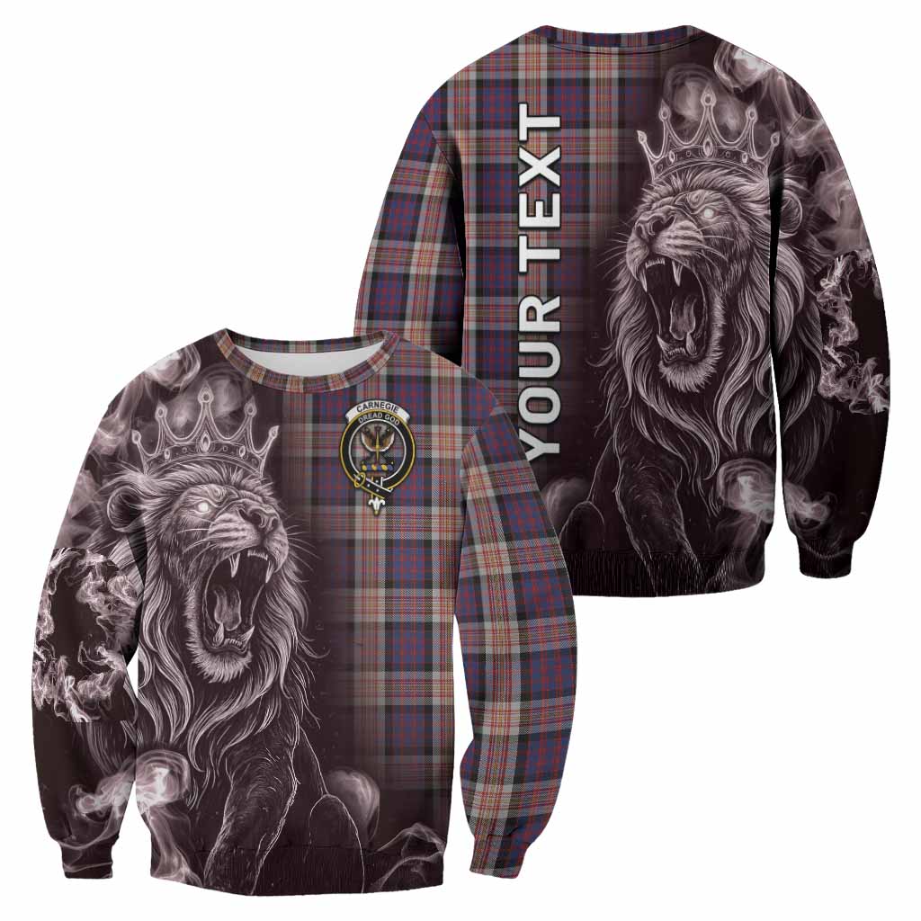 Carnegie Tartan Sweatshirt Roaring Lion Heritage