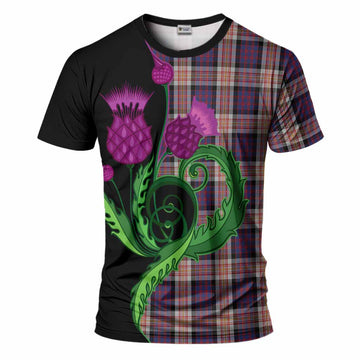 Carnegie Tartan T-Shirt Traditional Scottish Thistle