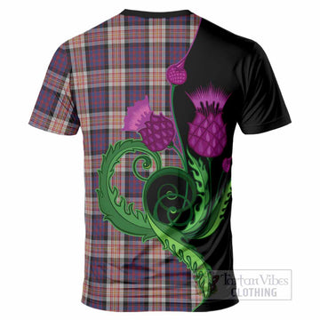 Carnegie Tartan T-Shirt Traditional Scottish Thistle