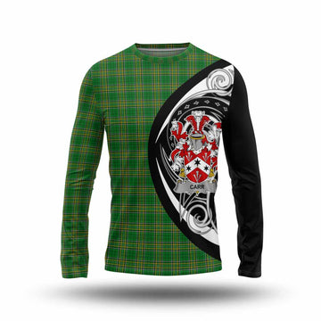 Tartan Vibes Clothing Carr Irish Clan Long Sleeve T-Shirt Celtic Circle Style
