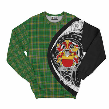 Carron Irish Clan Sweatshirt Celtic Circle Style Unisex - Tartan Vibes Clothing