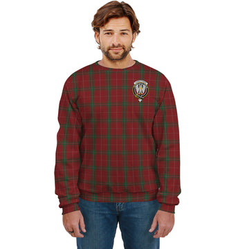 Carruthers Tartan Sweatshirt with Family Crest