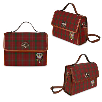 carruthers-tartan-leather-strap-waterproof-canvas-bag-with-family-crest