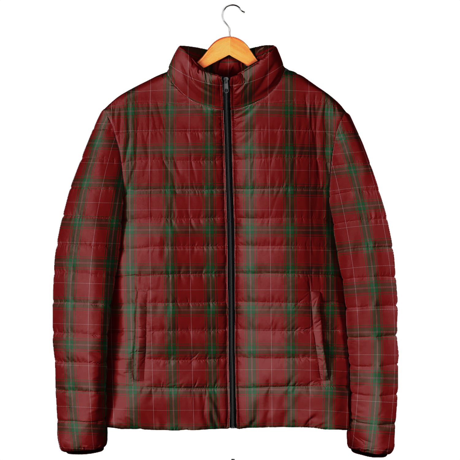 Carruthers Tartan Padded Jacket Men's Padded Jacket - Tartan Vibes Clothing